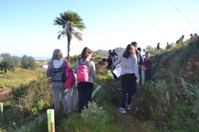 Els alumnes de l’IES Capdepera participen a una reforestació a Son Barbassa