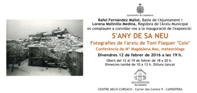 Exposició Any de sa neu