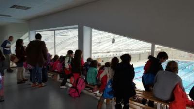 Els nins i nines de S’Auba visiten l’Ajuntament