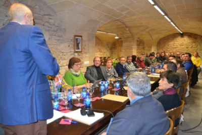 Els regidors del consistori i les associacions locals es reuneixen amb el president del Consell de Mallorca