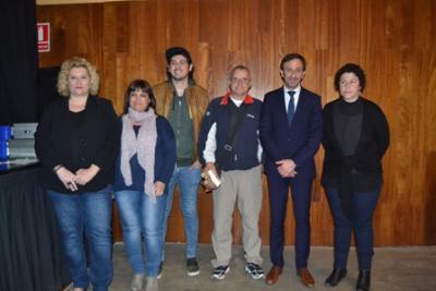 Berta Juanias, guanyadora del primer premi Ploma de ferro 2016
