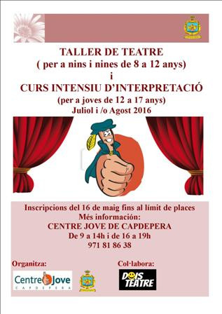 Taller de teatre del Centre Jove