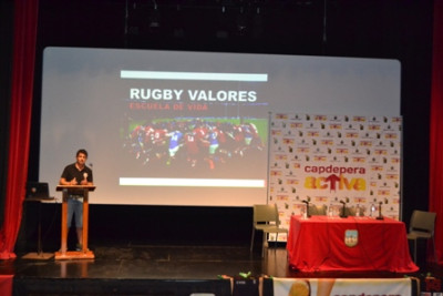 La nova jornada de formació parla sobre els valors del Rugby