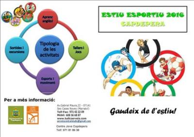 Escoles d'Estiu i Estiu Esportiu 2016