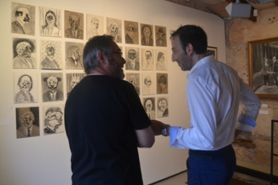 Jesús Ballester inaugura l’exposició ‘L’etern present’ al Centre Melis Cursach