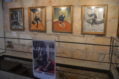 Jesús Ballester inaugura l’exposició ‘L’etern present’ al Centre Melis Cursach