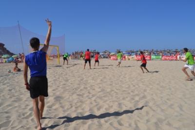 Cala Mesquida acull el primer torneig de futbol platja de Capdepera