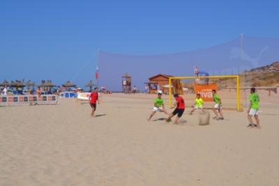 Cala Mesquida acull el primer torneig de futbol platja de Capdepera