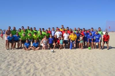 Cala Mesquida acull el primer torneig de futbol platja de Capdepera