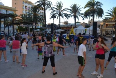 Nova diada esportiva a la plaça dels Pins 