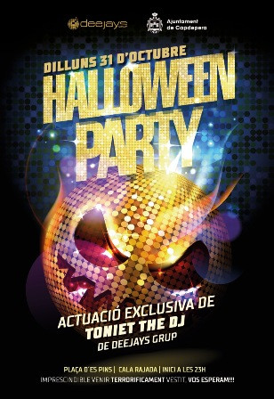 Festa Halloween a la plaça dels Pins