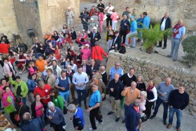 Els assistents al World Travel de Golf visiten el Castell de Capdepera
