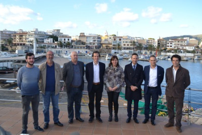 El Govern presenta les actuacions de millora al dic exterior del port de Cala Rajada