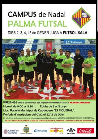 Campus de Nadal Palma Futsal