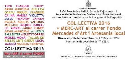 Merc-Art i exposició col·lectiva al Centre Melis