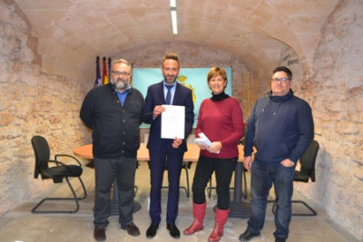 L’Obreria de Sant Antoni convida als regidors de l’Ajuntament a la festa