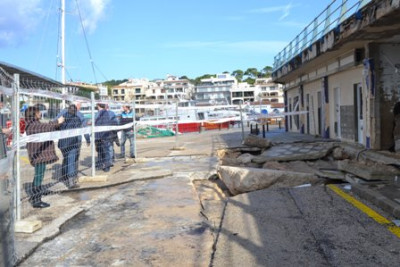 El conseller de Medi Ambient es reuneix amb els pescadors de Cala Rajada