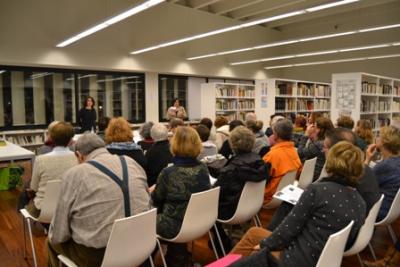Nadia Ghulam és la protagonista del Club de lectura més multitudinari de les Biblioteques de Capdepera
