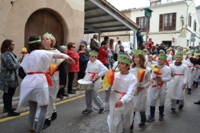 La rueta del CEIP S'Alzinar representa països i civilitzacions