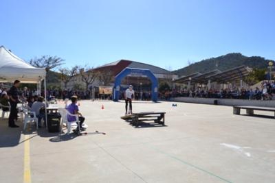 L’IES Capdepera celebra la primera competició d’scooter organitzada per alumnes