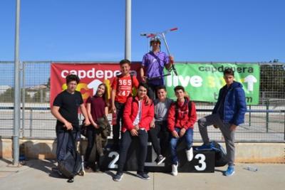L’IES Capdepera celebra la primera competició d’scooter organitzada per alumnes