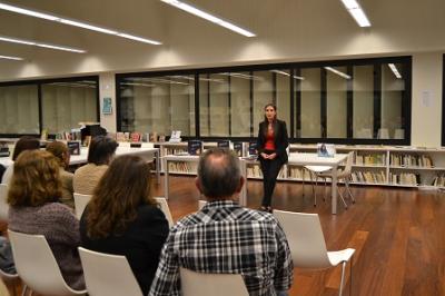 Rosa María Rodrgíguez presenta el conte ¡Gracias, Vida!