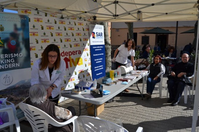 El Servei Municipal d’Esports munta una parada de Salut al mercat de Capdepera