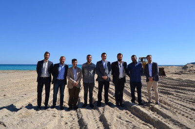 Acaben les tasques de recuperació de Cala Mesquida, que estarà a punt per Setmana Santa