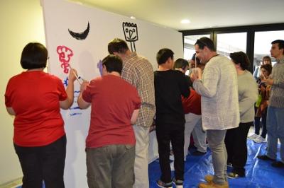Emotiva presentació de l’associació ‘Som aquí gabellins’