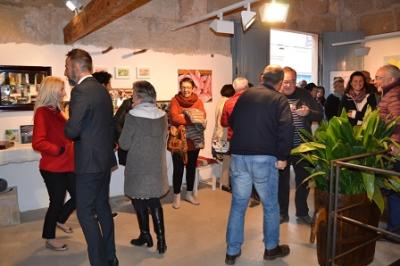 L’Escola d’Adults inaugura la mostra de restauració i pintura