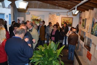 L’Escola d’Adults inaugura la mostra de restauració i pintura