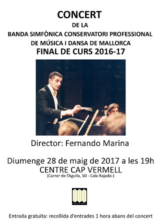 Concert de la Banda Simfònica del Conservatori de les Illes Balears
