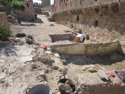 Darrera jornada d’excavació d’hivern al Castell de Capdepera