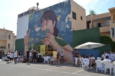 Els alumnes dels centres educatius gabellins i els de Joan Mesquida de Manacor participen en el projecte Som-Riu Capdepera