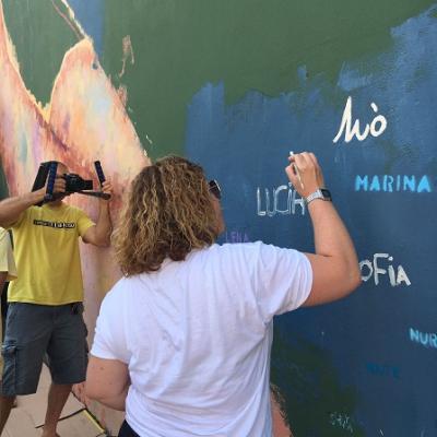 Els alumnes dels centres educatius gabellins i els de Joan Mesquida de Manacor participen en el projecte Som-Riu Capdepera
