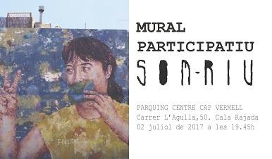 Inauguració del mural participatiu Som Riu Capdepera