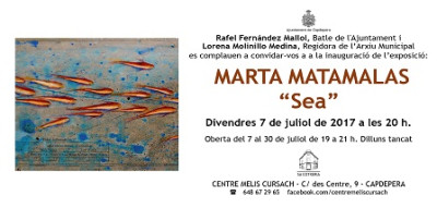Exposició de Marta Matamalas al Centre Melis Cursach