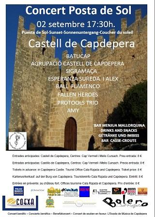 Concert Posta de Sol al Castell de Capdepera