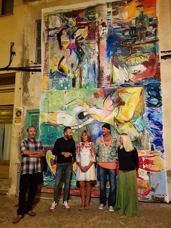 Massimo Zonari inaugura Freskoaffresko al Centre Melis