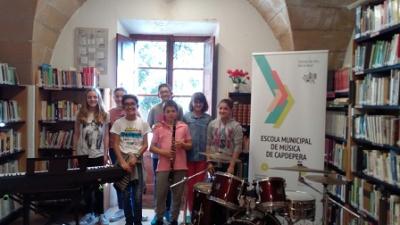 La Biblioteca de Capdepera acull el primer interludi musical del nou curs 