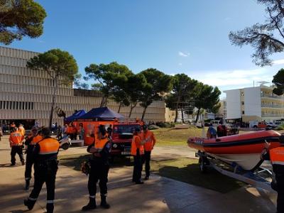 Protecció Civil de Mallorca mostra la seva capacitat de reacció davant de situacions d’emergència a la seva diada anual celebrada a Capdepera