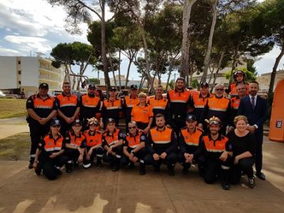 Protecció Civil de Mallorca mostra la seva capacitat de reacció davant de situacions d’emergència a la seva diada anual celebrada a Capdepera