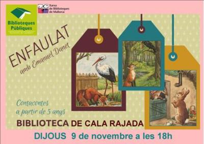 Enfaulats, a la Biblioteca de Cala Rajada