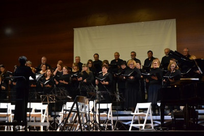 El concert de Santa Cecília omple l'auditòrium del Centre Cap Vermell
