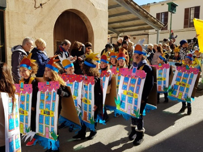 La rueta infantil llueix tot el seu color