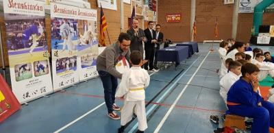 Exhibició i competició de Judo en edat escolar dins la Fira de l'Esport i la Salut
