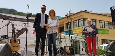 Miracle Sala, guanyadora del primer premi Ploma de Ferro 2018