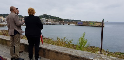 Vicente Barón inaugura l’exposició ‘Passeig del transeünt’ al passeig Marítim de Cala Rajada