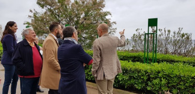 Vicente Barón inaugura l’exposició ‘Passeig del transeünt’ al passeig Marítim de Cala Rajada
