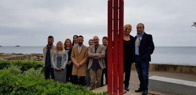 Vicente Barón inaugura l’exposició ‘Passeig del transeünt’ al passeig Marítim de Cala Rajada